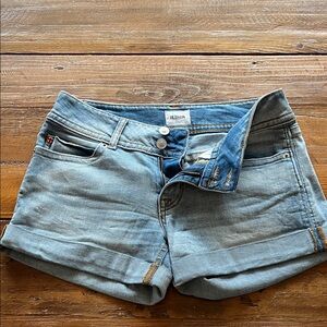 Hudson Jeans Light Blue Jean Shorts